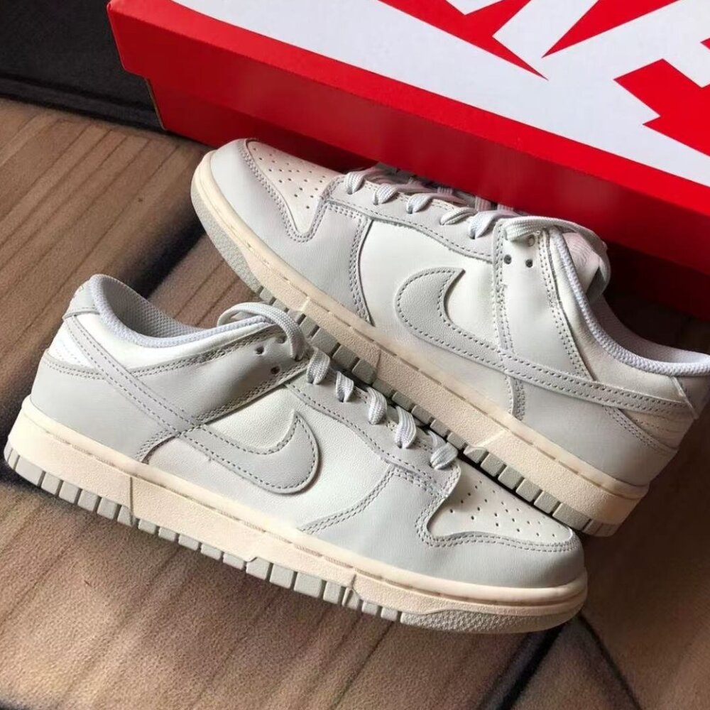 New Nike Dunk Bone White Women's Sports Shoes